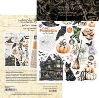 BOOtiful Greetings rub-on transfers