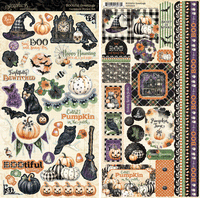 BOOtiful Greetings sticker set