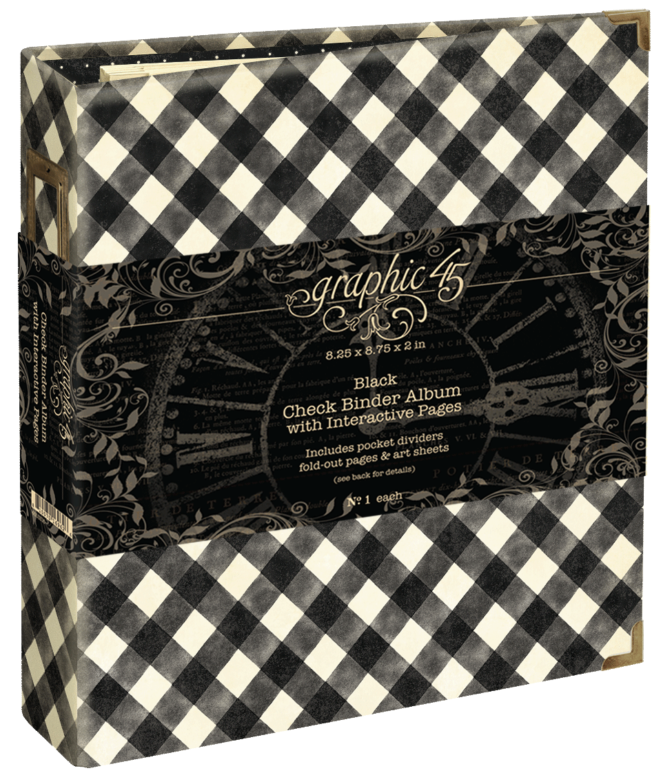 Check Binder Album with pocket pages