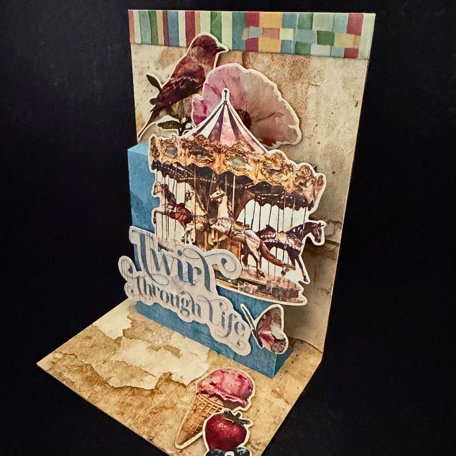 Graphic 45 Journaling Through Time - Collage Card Set 2026 Kit 1