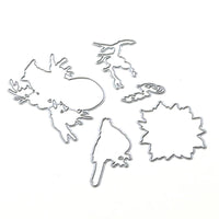 Elizabeth Craft Designs Birds of Peace Metal Die Set