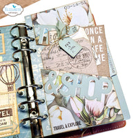 Elizabeth Craft Designs Slanting Library pocket with bag Die