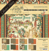 Paquete de colección Bosque Encantado, Edición Coleccionista de Graphic 45, 12" x 12"