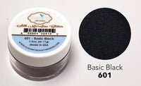 Elizabeth Craft Designs Brillo microfino de seda - Negro básico 0.5 oz