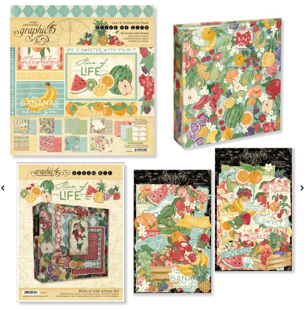 Graphic 45 Slice of Life Album Kit