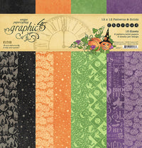 Graphic 45 Charmed 12” x 12” Patterns & Solids Pack