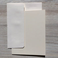 Paper Accents Ivory Cards/Envelopes 4.25” x 5.5” (6/pk)