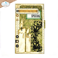 Elizabeth Craft Designs Planner Essentials 45: Candle Page Metal Die Set