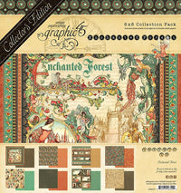 Paquete de colección Bosque Encantado Edición Coleccionista Graphic 45 de 8" x 8"