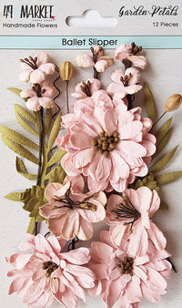 49 en Market Garden-bloemblaadjes Balletpantoffelbloemen
