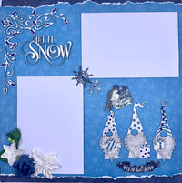 Let It Snow Diseño de 2 páginas