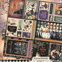 Graphic 45 BOOtiful Greetings 12” x 12” Collection Pack