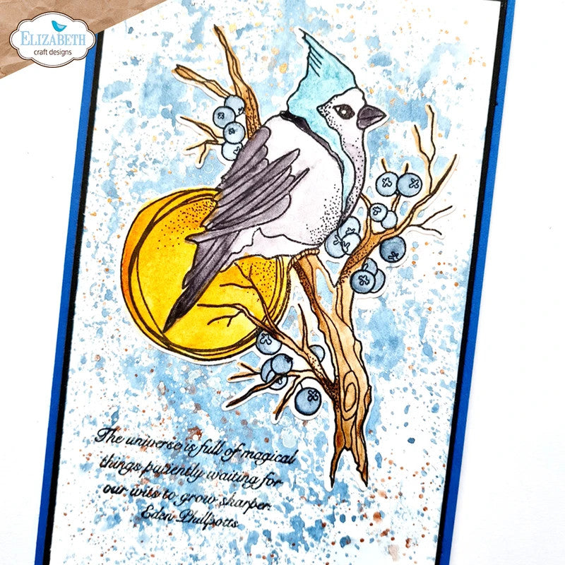 Elizabeth Craft Designs Birds of Peace-stempelset