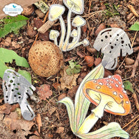 Elizabeth Craft Designs Mystical Mushrooms Die Set