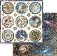 Colección Stamperia - Colección de papel Cosmos Infinity de 12" x 12"