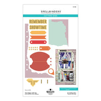 Keepsake Studio Torn Edges with Tag Etched Dies by Esther Glas