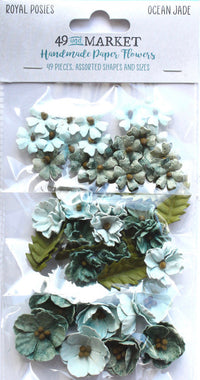 49 en Market Royal Posies Ocean Jade Flowers