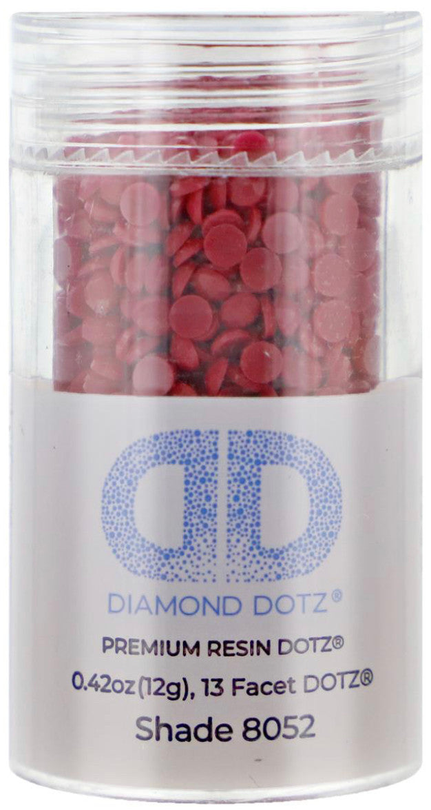 Diamond Dotz Freestyle Gems 2,8 mm 12 g Donker Fuschia 8052