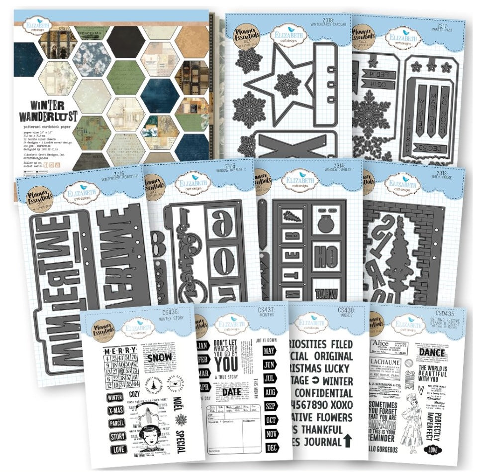 BUY IT ALL: Elizabeth Craft Designs Winter Wanderlust Collection