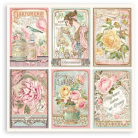 Stamperia Rose Parfum 12” x 12” Paper Collection