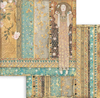 Stamperia (6"x6") dubbelzijdig papierpakket - Klimt 