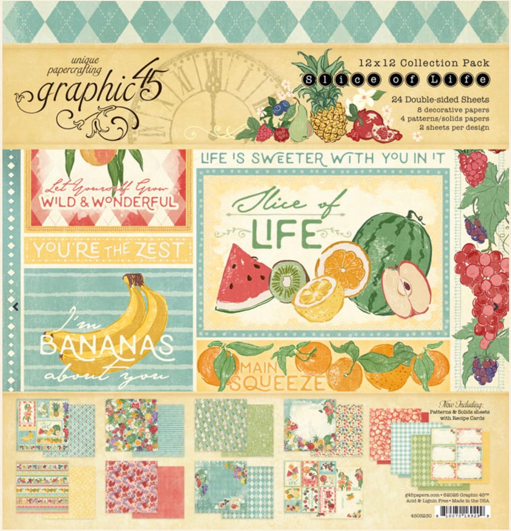 Graphic 45 Slice of Life Album Kit