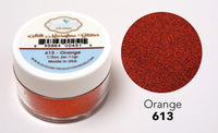 Elizabeth Craft Designs Brillo microfino de seda - Naranja 0.5 oz