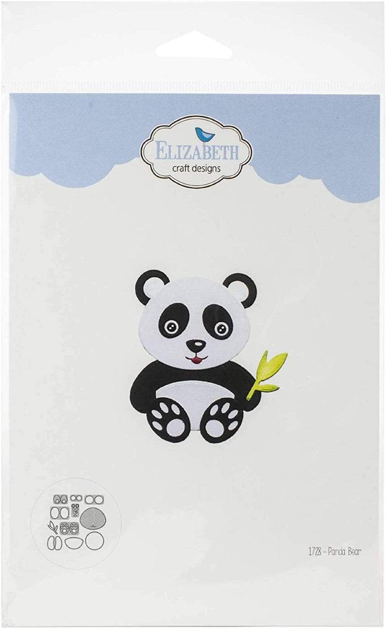 Elizabeth Craft Troquel De Metal Oso Panda