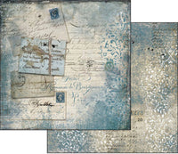 Paquete de papel Stamperia Blues 12" x 12"