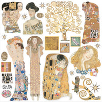 Stamperia (12"x12") dubbelzijdig papierpakket - Klimt 