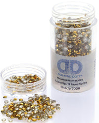 Diamond Dotz Freestyle Gems 2.8mm 12g Metallic Dark Gold 7006