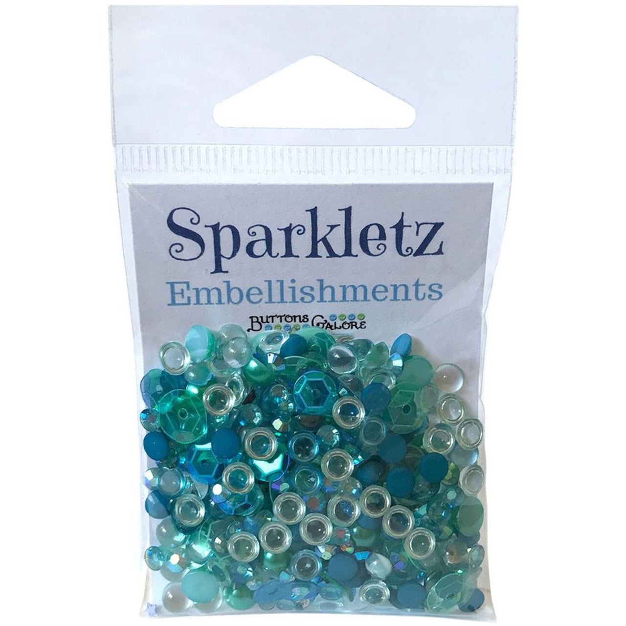 Buttons Galore Sparkletz Embellishments Sea Level