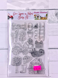 Kreative Kreations Once Upon a Farm Stamp Set