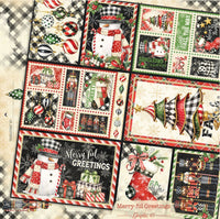 Graphic 45 Merry-ful Greetings 8” x 8” Collection Pack