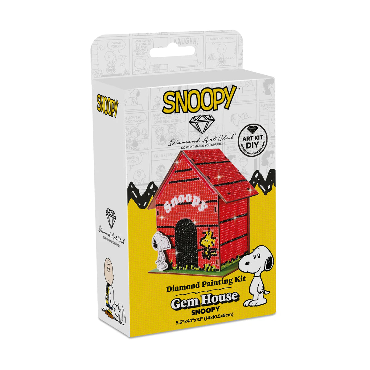 Diamond Art Club LED 3D Gem House -  Snoopy™