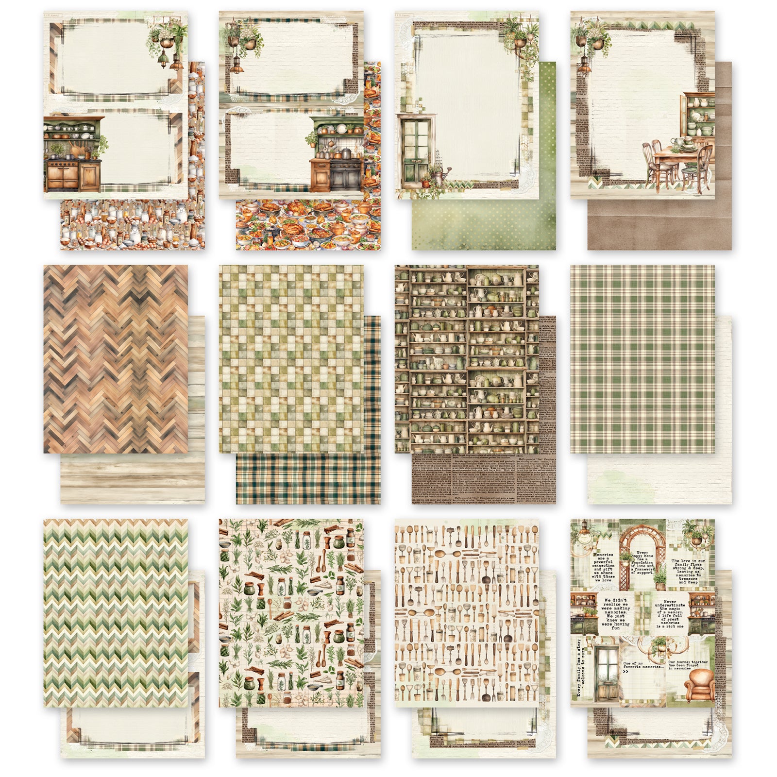 49 & Market Cottagecore 6 x 8 Collection Pack (Kitchen Edition)