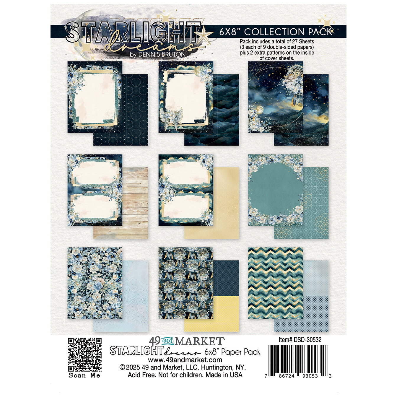 49 & Market Starlight Dreams 6 x 8 Collection Pack