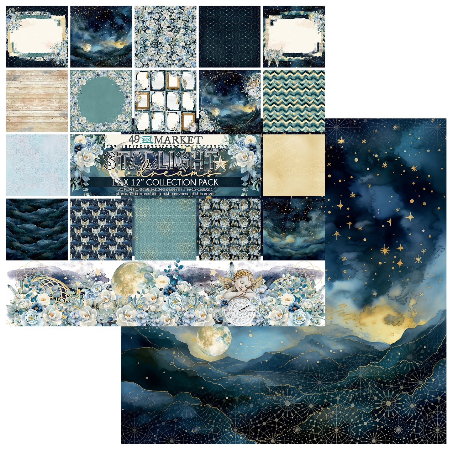 49 & Market Starlight Dreams 12x12 Collection Pack