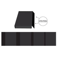 49 and Market Create An Album Quadruple Flip Album Base - Black