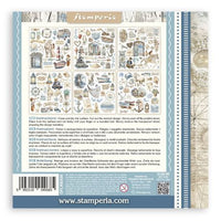 Stamperia Silent Sea Rub On Kit