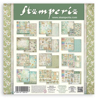 Stamperia Daisy Art 12” x 12” Paper Pad