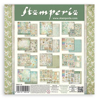 Stamperia Daisy Art 8” x 8” Paper Pad
