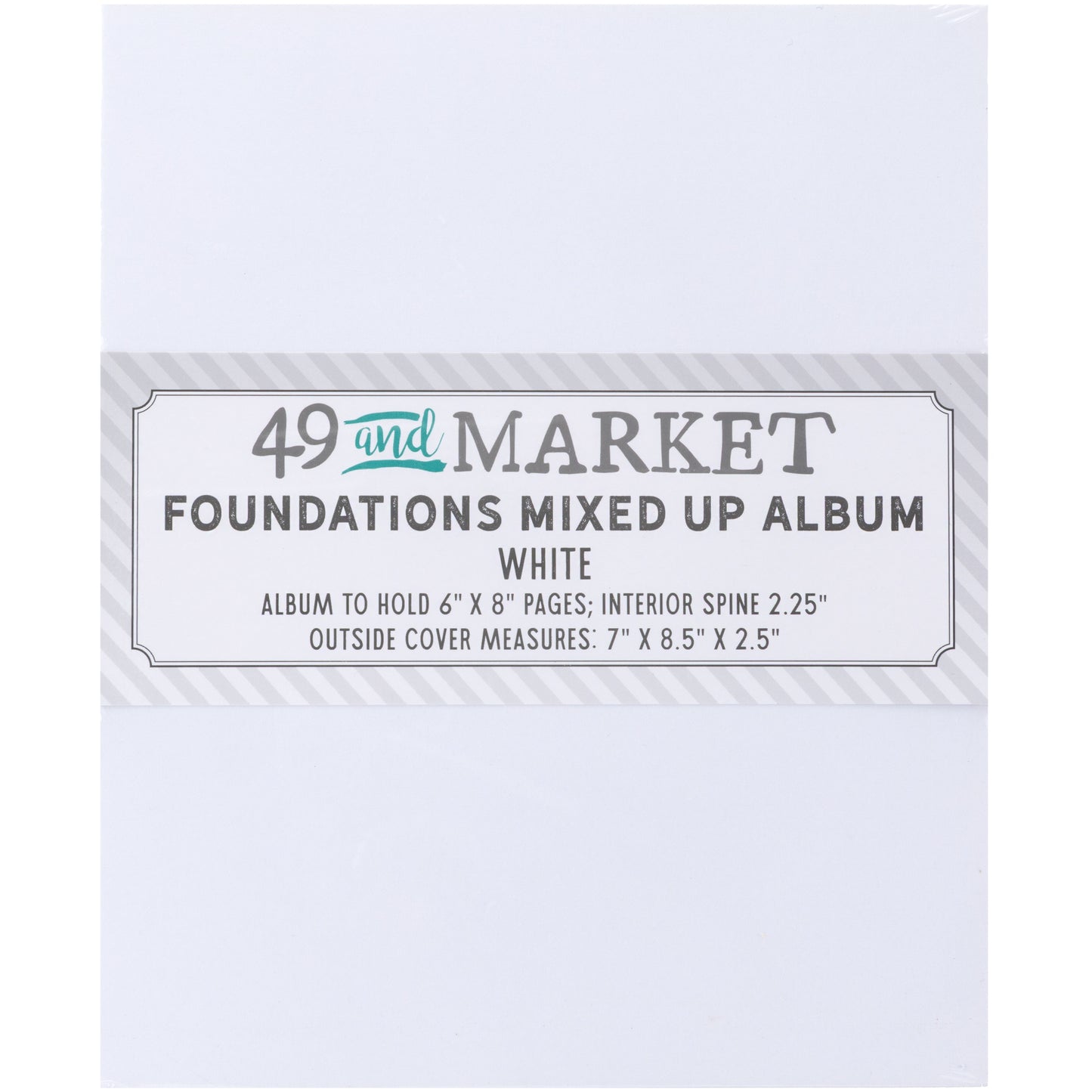 49 & Market Foundations Mixed Up Album 2.0 - White