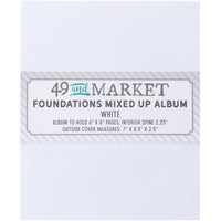 49 & Market Foundations Mixed Up Album 2.0 - White