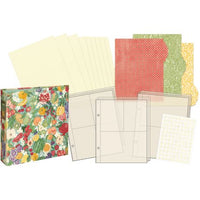 Graphic 45 Binder Album with Pocket Pages - Fruit & Floral