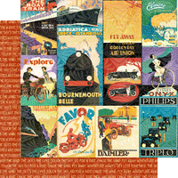 Paquete de colección Graphic 45 Life's a Journey 12" x 12"