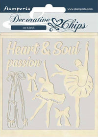 Fichas Decorativas Stamperia - Passion Dancer 