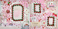 Strawberry Kisses 2-Page Layout (Virtual Class 55)