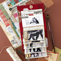 Keepsake Studio Page with Flap Pocket Etched Dies by Esther Glas