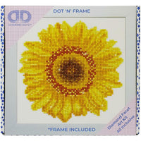 Diamond Dotz Happy Day Sunflower with Frame